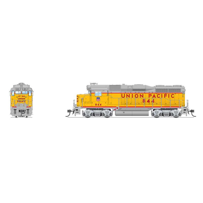 HO EMD GP30 Locomotive, As Appears Today, Paragon4, UP 844