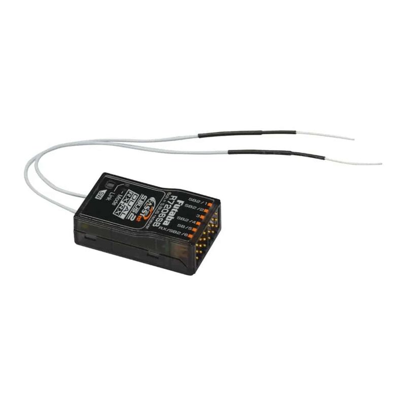 R7206SB FASSTest 6-Channel/S.Bus/S.Bus2 Port Receiver w/Dual link