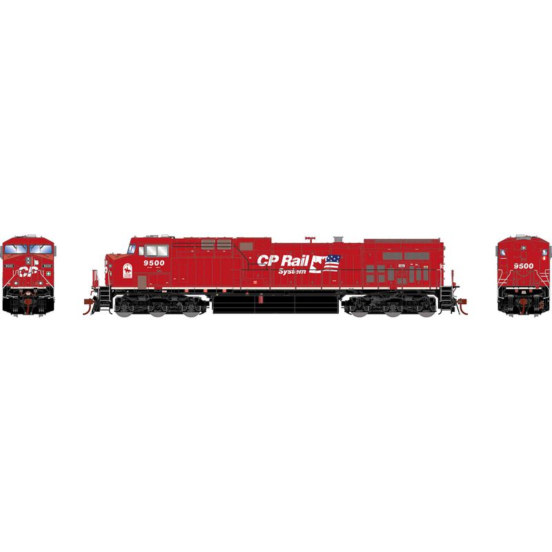 HO AC4400CW Locomotive, CPR #9500 (RCMP Musical Ride)
