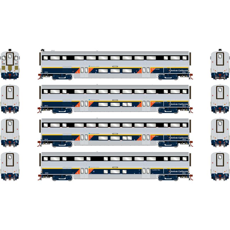 HO M-K California Cars with Lights & Sound, CDTX (4)