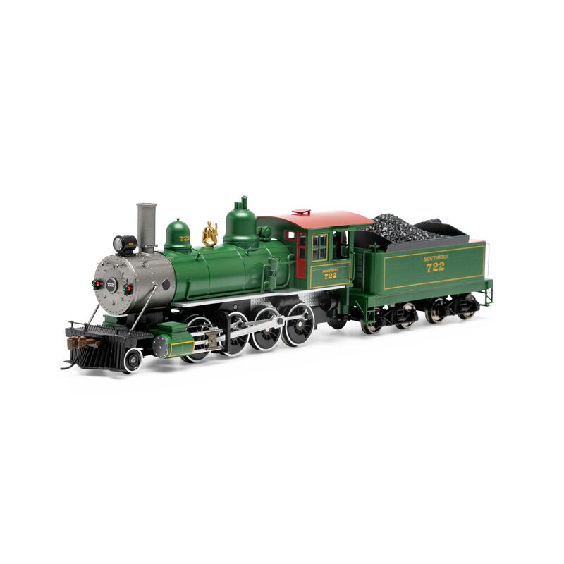 HO Old Time 2-8-0 Locomotive with DCC & Sound, SOU #722