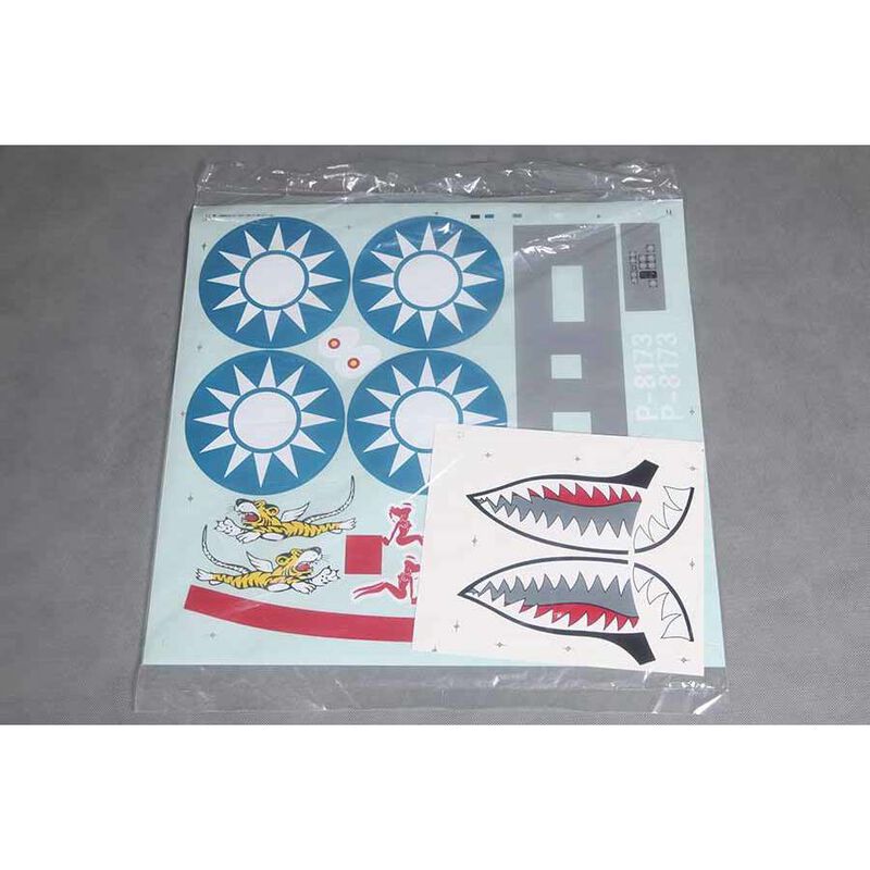 Decal Sheet: P-40B 1400mm