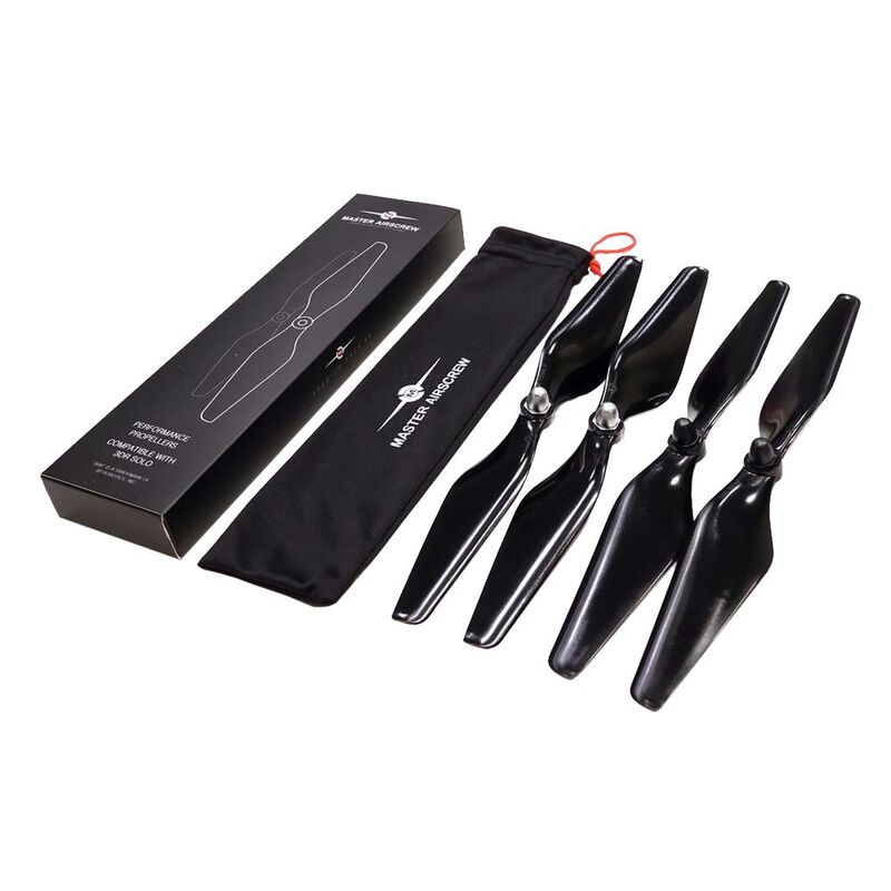 MR-SL-10 x 4.5 Prop Set 3DR Solo, Black (4)