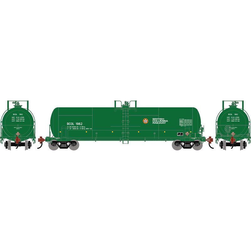 HO ATH RTC 20,900 Gallon Tank Car, BCOL #1962