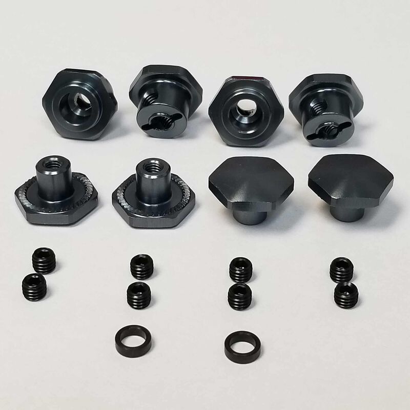 17mm Hex Adapter Kit: Slash 4x4