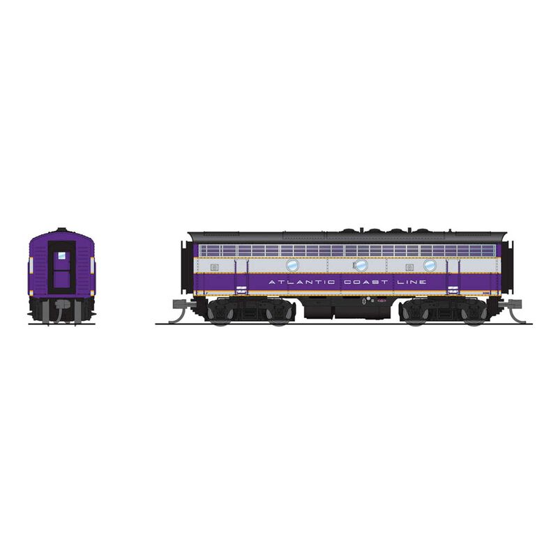 EMD F3B, ACL 343B, Purple & Silver, Paragon4 Sound/DC/DCC, N