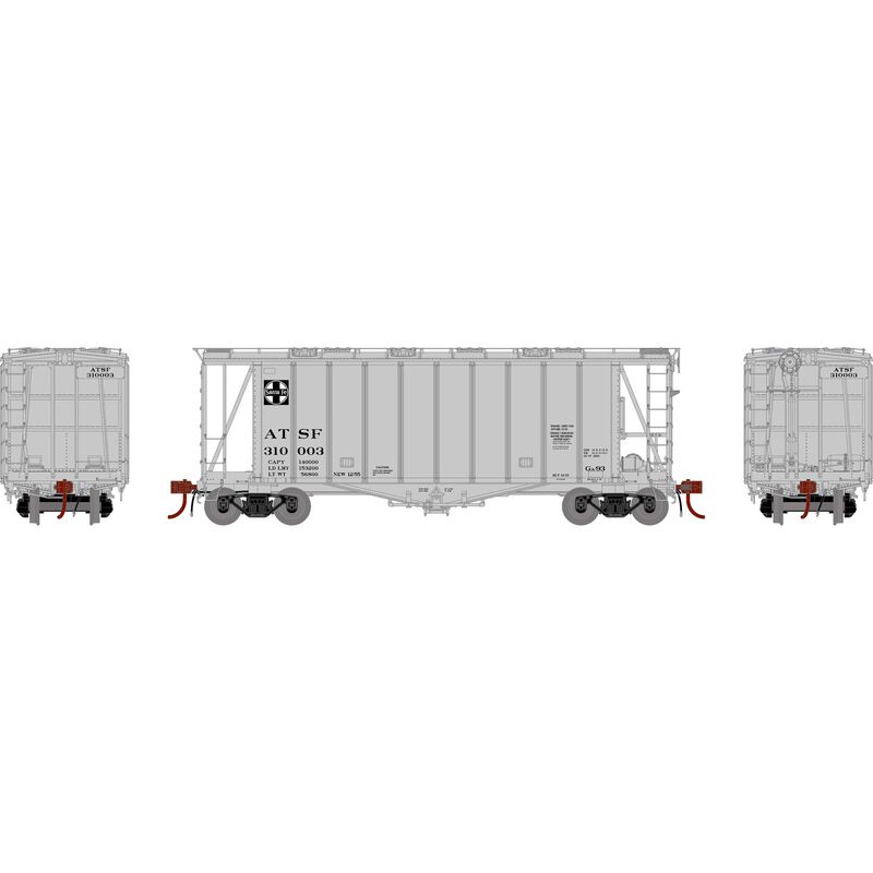 HO GATC 2600 Airslide Hopper, SF #310003
