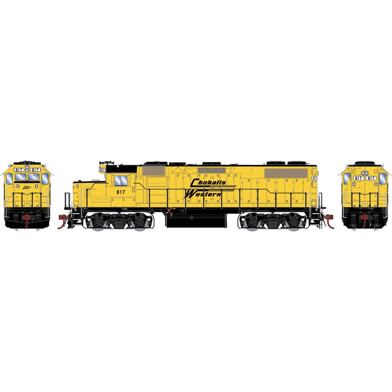 HO GP38-2 Locomotive, CWWR #817