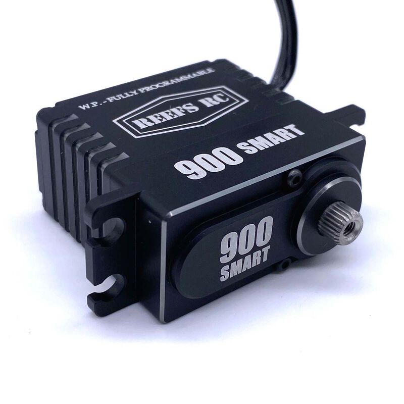 900 Smart Digital Metal Gear Waterproof Programmable Servo & Winch, Black