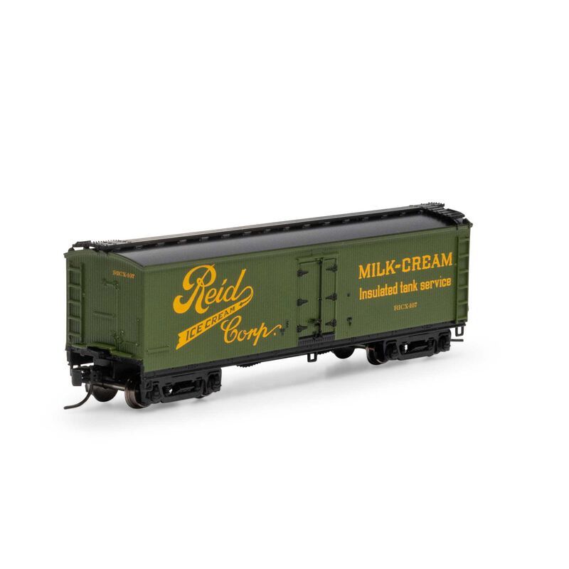 N 40' Pfaudler Milk Car, Reid Ice Cream #107