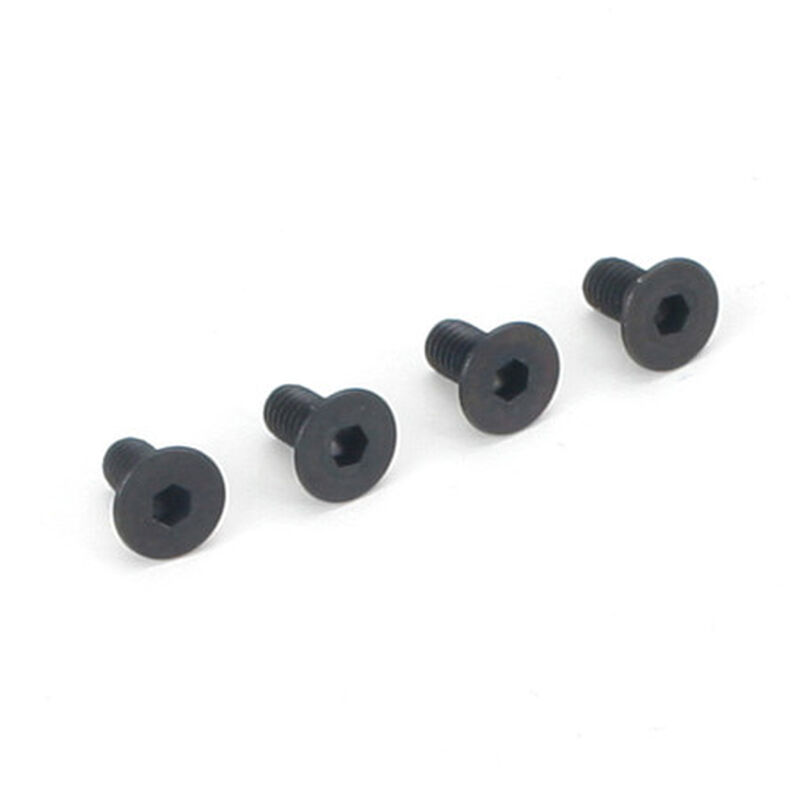 Flat Head Socket Screws, 3x6mm