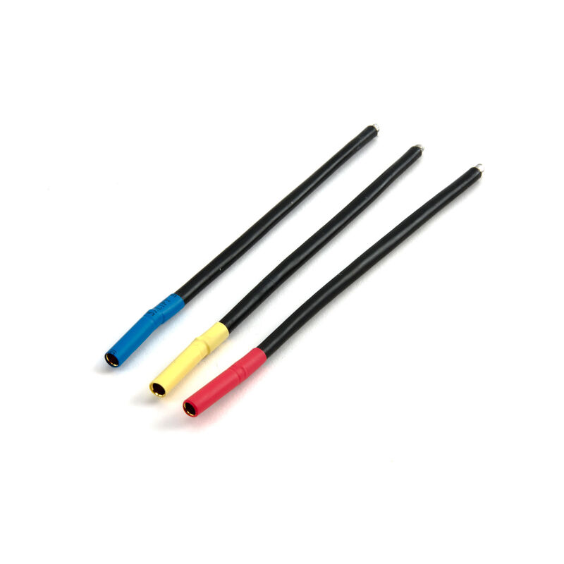 Brushless Motor Wire Connector: Bullet Female Set, 4mm