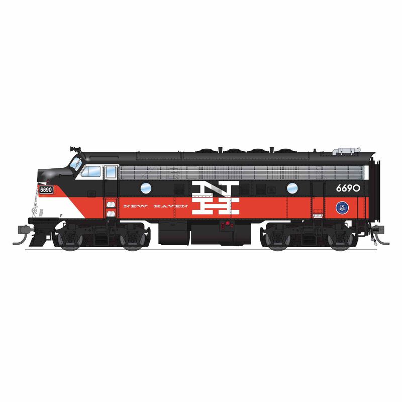 HO EMD F7A NH McGinnis Scheme  Paragon4 Sound/DC/DCC , CDOT 6690