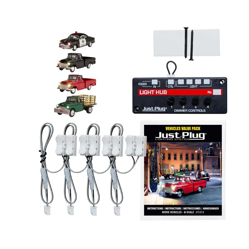 N Scale Value Pack - Work Vehicles