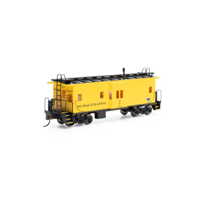 HO Bay Window Caboose, NYS&W #0124