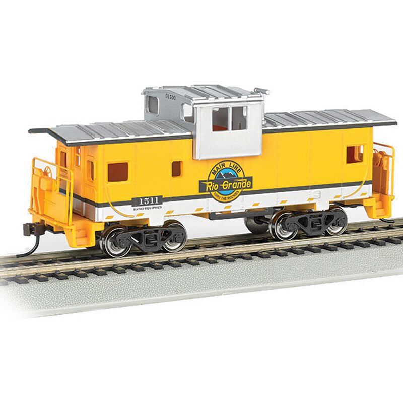 HO 36' Wide Vision Caboose Rio Grande #1511
