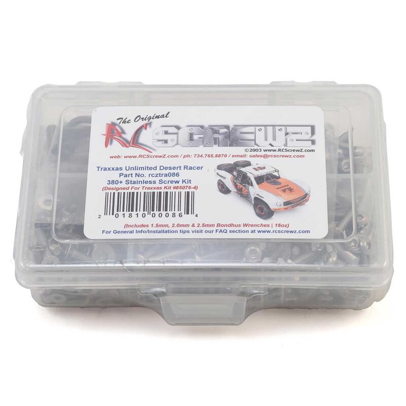 Stainless Steel Screw Set: Traxxas Ultimate Desert Racer