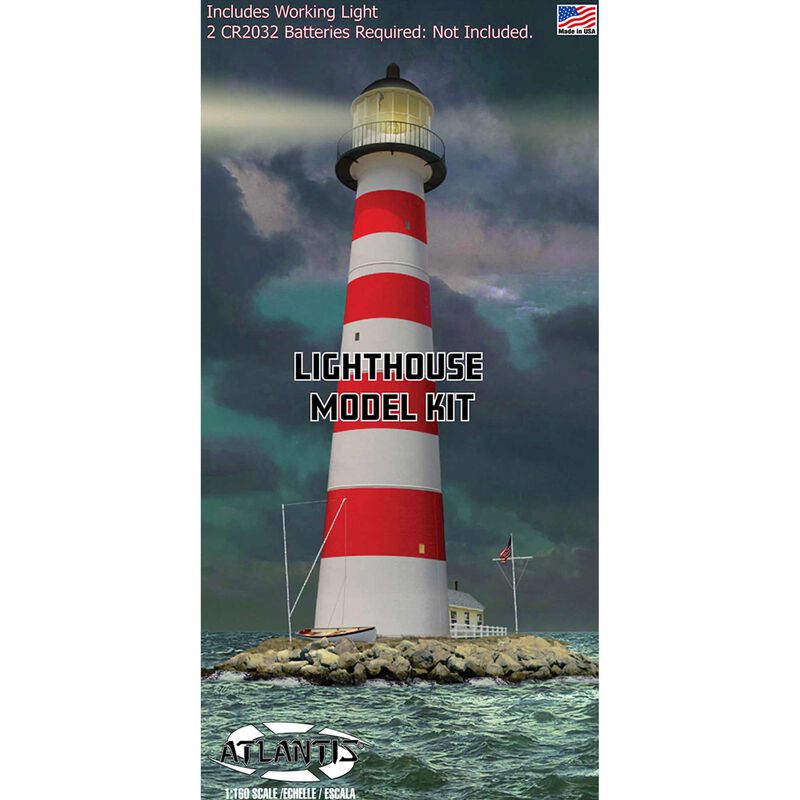 1/160 Lighthouse with Light and Diorama Base