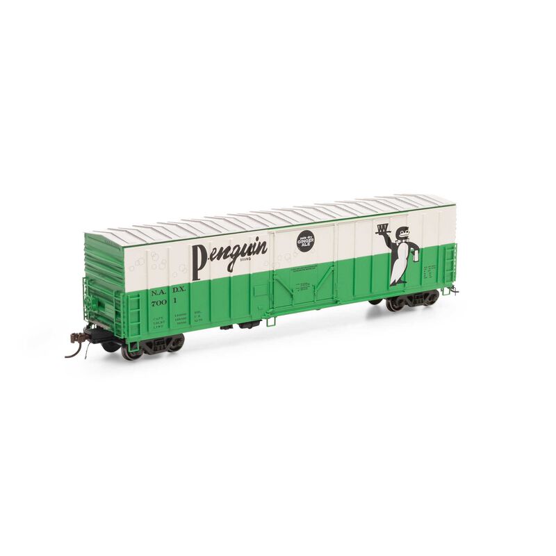 HO 50' NACC Box, Penguin Ginger Ale #7001