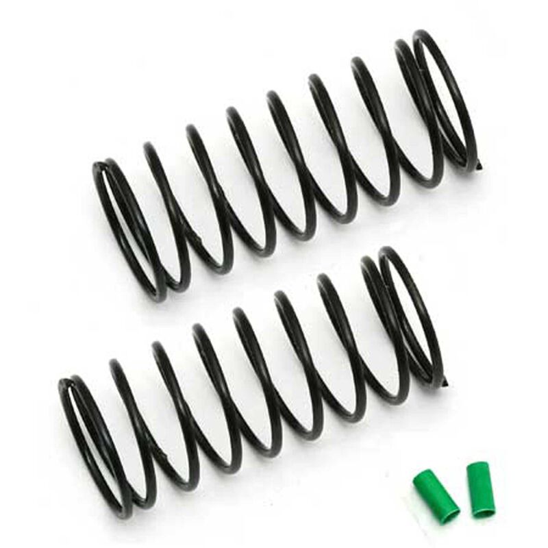 Factory Team 12mm Front Springs, Green 3.15 lb