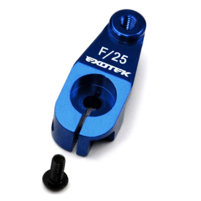 AE Heavy Duty Aluminum 25T Servo Horn, Blue