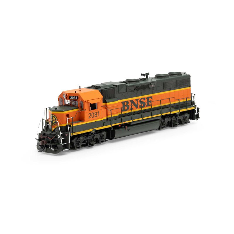 HO GP38-2 Locomotive with DCC & Sound, BNSF #2081