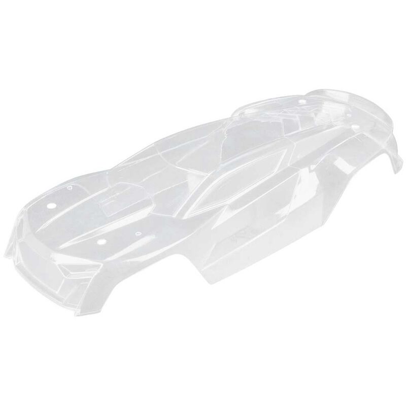 1/10 Bodyshell with Decals, Clear: FAZON