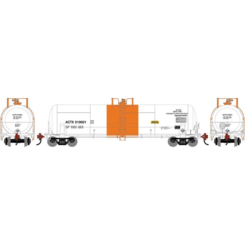 HO ATH RTC 20,900 Gallon Tank Car, ACTX #210021