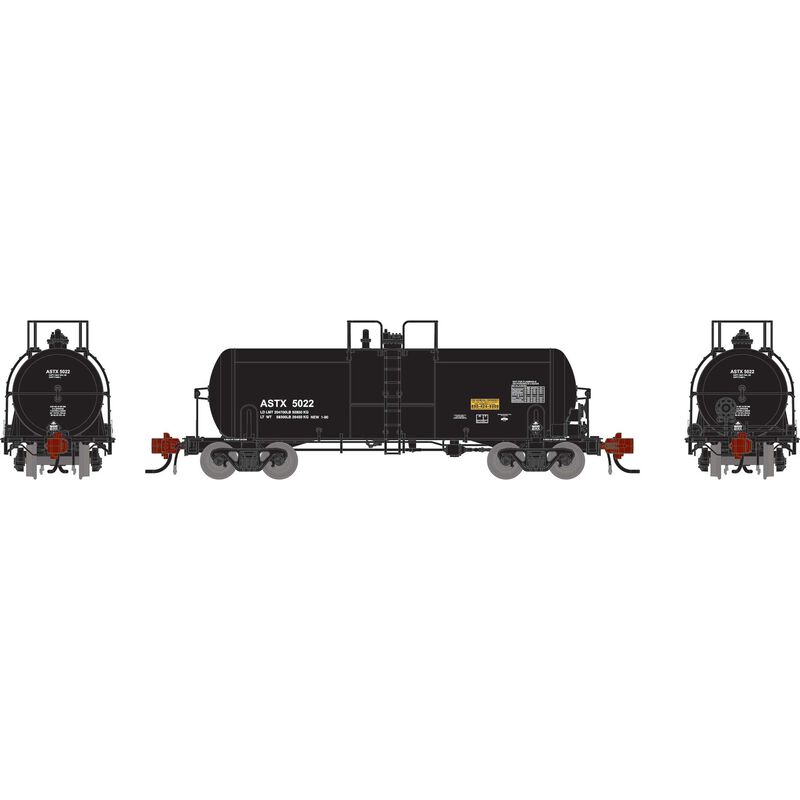 N 13K Gallon Acid Tank Car, ASTX #5022