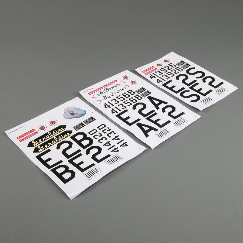 Decal Set (3): P-51D Mustang 20cc