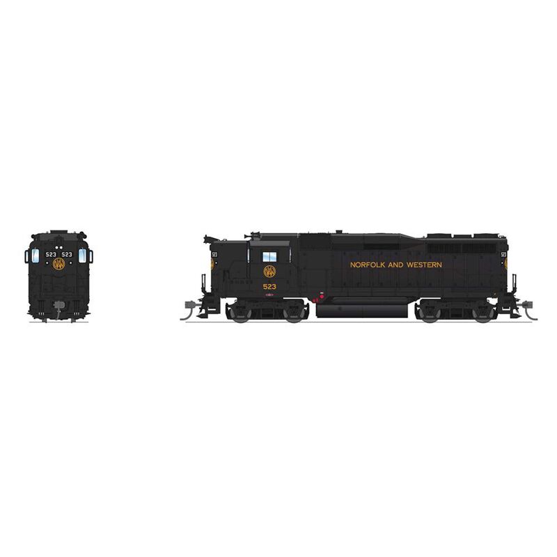 HO EMD GP30 Locomotive, As-Delivered, Paragon4, N&W 523