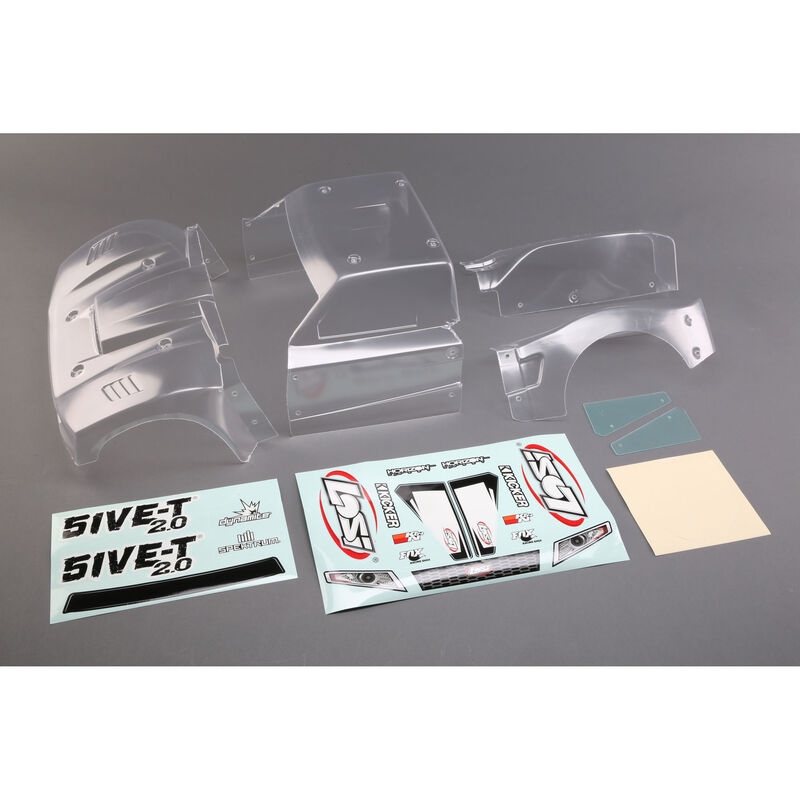 1/5 Clear Body Complete Body Set: 5IVE-T 2.0