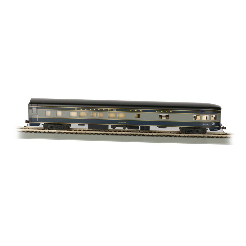 HO 85' Smooth Side Observation Car B&O