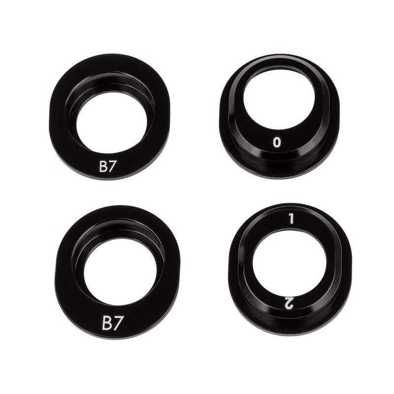 RC10B7 FT Aluminum Differential Height Inserts