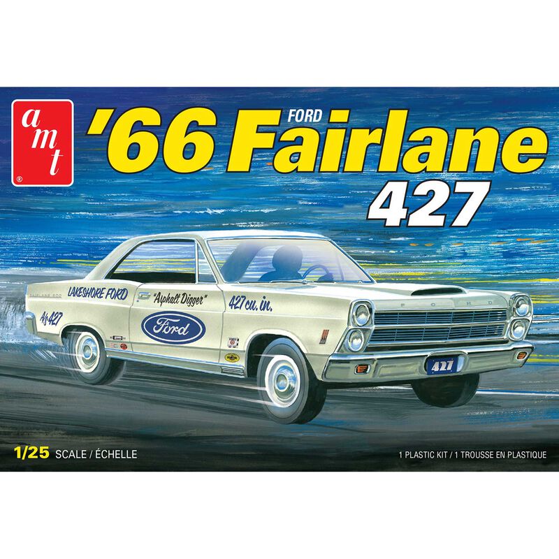 1/25 1966 Ford Fairlane 427 Model Kit