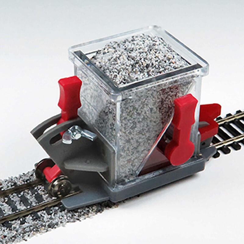 HO Ballast Spreader w Shutoff & Height Adjustment