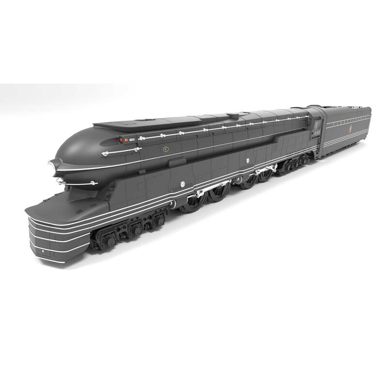 HO Smoke, PRR S1 6-4-4-6 Duplex, #6100, Paragon4 Sound/DC/DCC