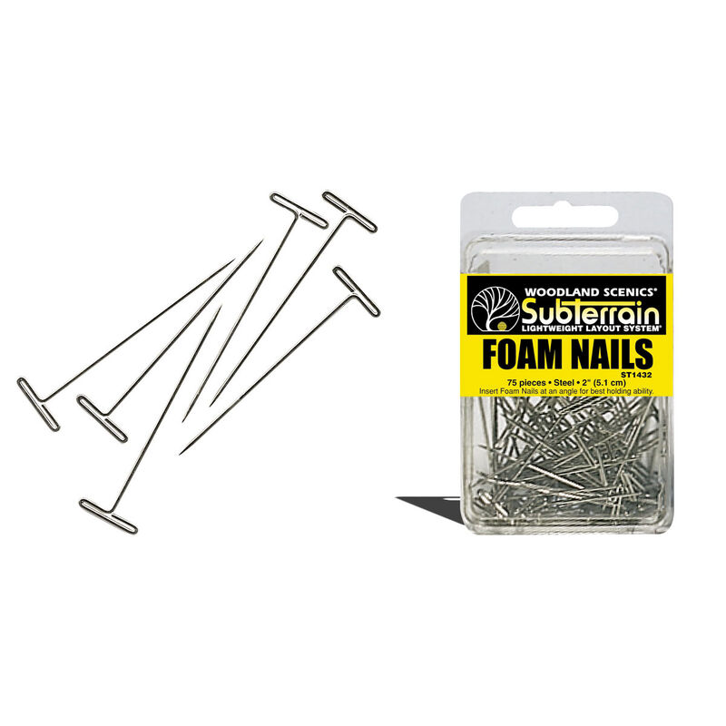 Foam Nails, 2" (75)