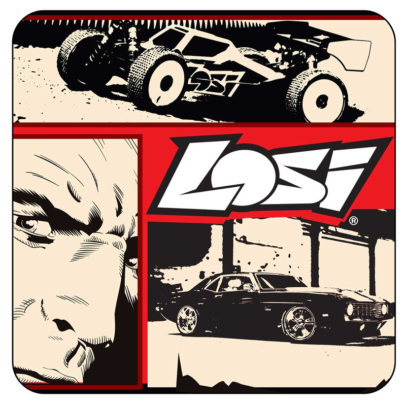 Race Comic Sticker