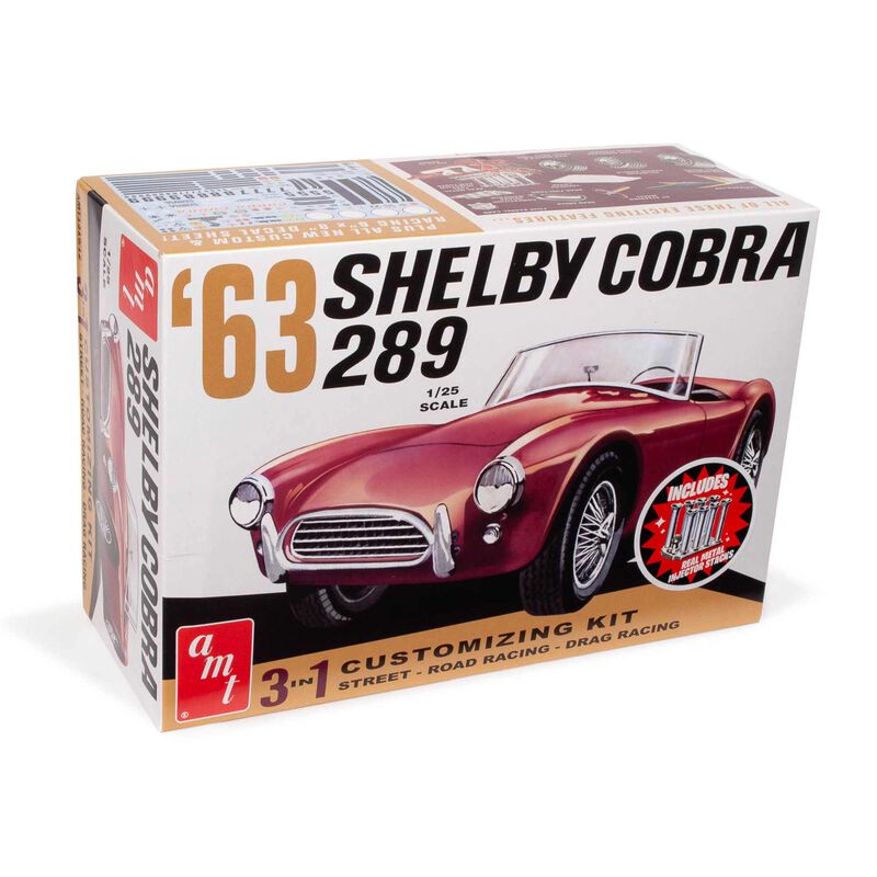 1/25 Shelby Cobra 289 Model Kit