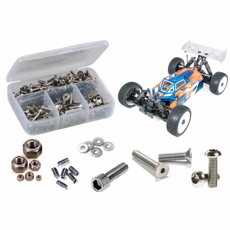 Stainless Steel Screw Kit, 1/8 Tekno EB48 2.2