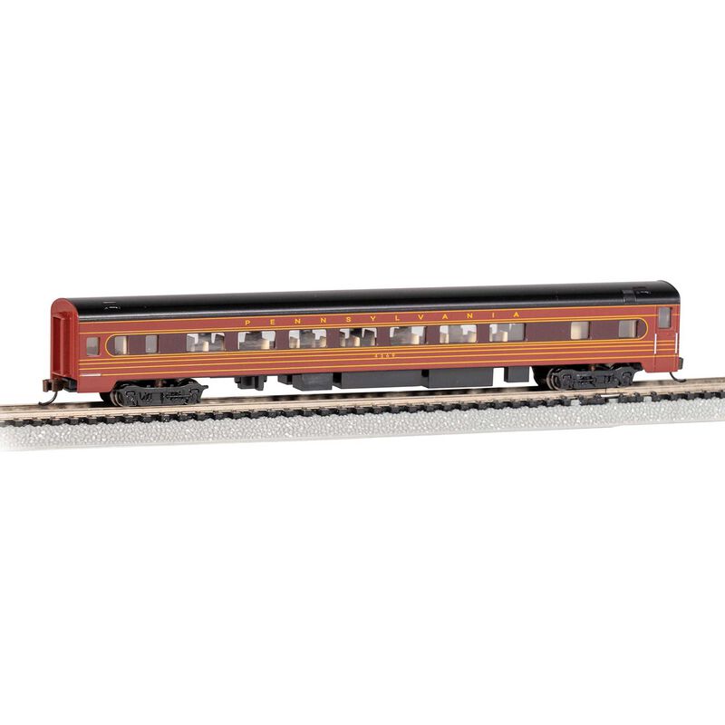 85' SMOOTH-SIDE COACH CAR - PRR #4269 - FLEET OF MODERNISM - N Scale