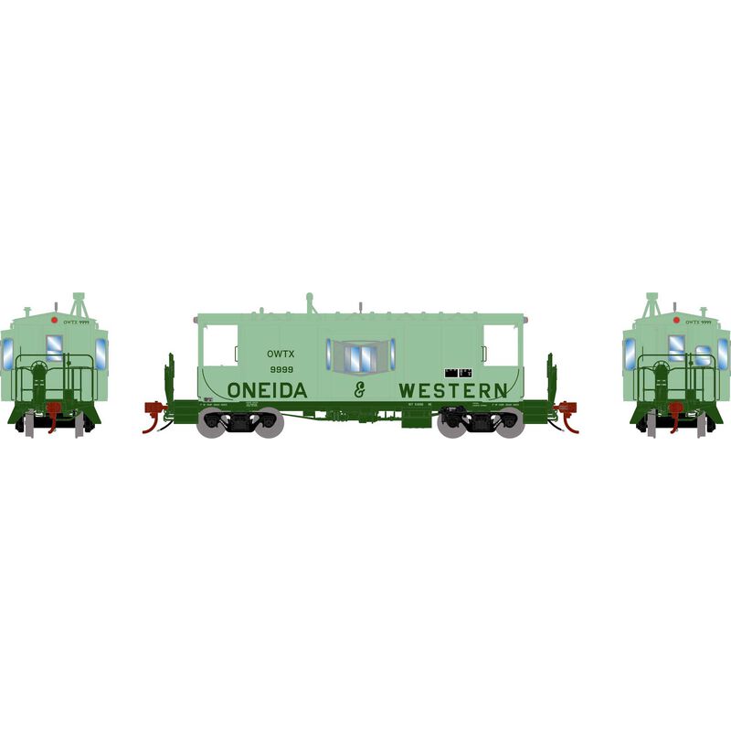 HO ICC CA-11 Caboose with Lights & Sound, OWTX #9999