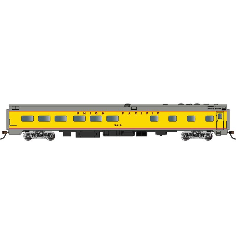 HO 85' Dining Car Union Pacific, #3610