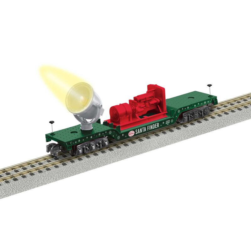 R20 S-Gauge Santa Tracker Searchlight Car