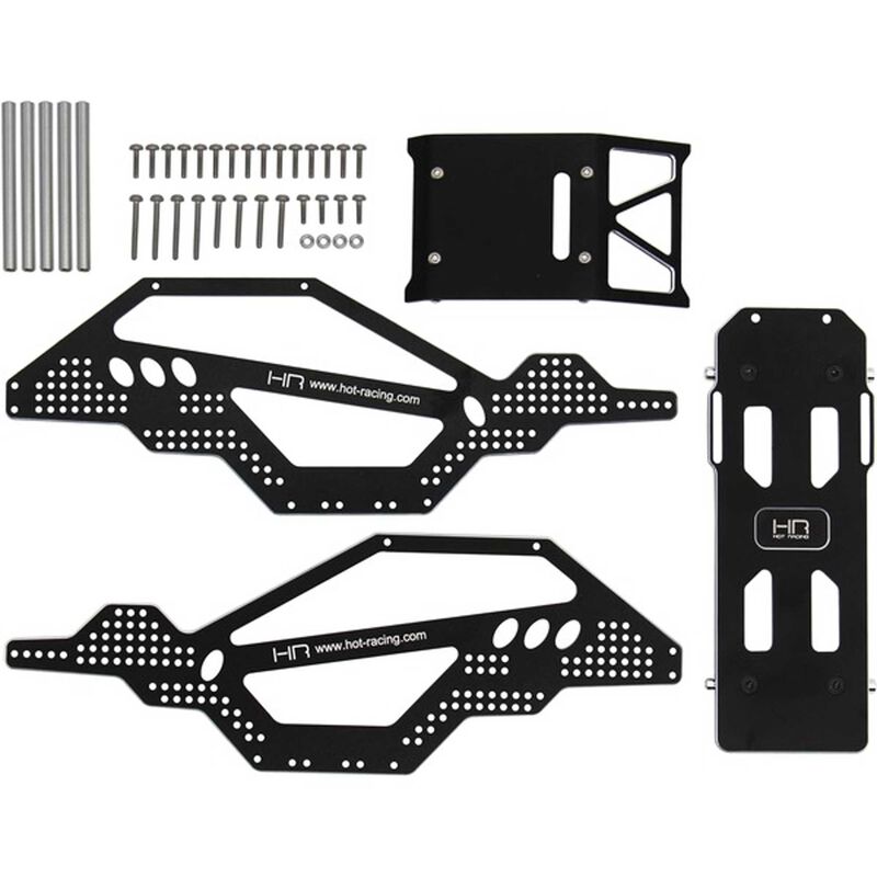 Aluminum Rock Racer Conversion Chassis: SCX24