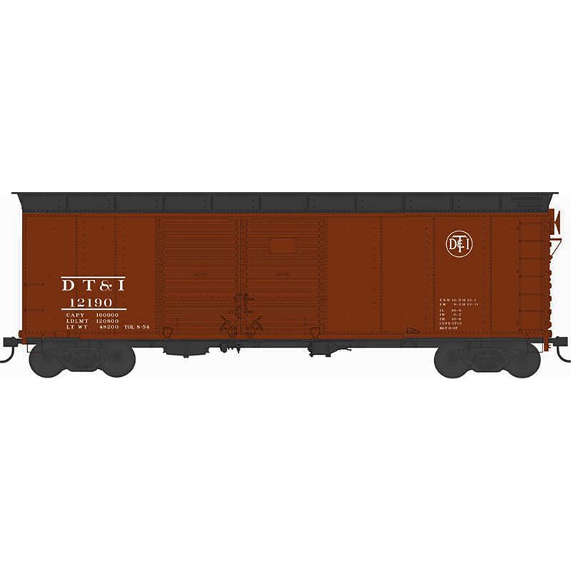 HO X31 4-Door Round Flush Roof Box DT&I #12222