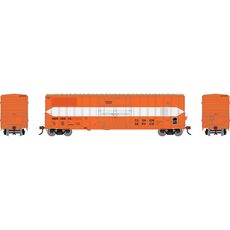 HO ATH 50' FMC 5327 12' Plug Door Box Car, GBW #10015