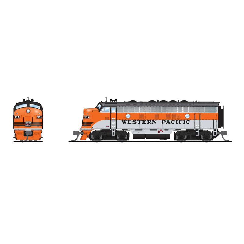 EMD F7A, WP 917-D, Freight Scheme, Paragon4 Sound/DC/DCC, N