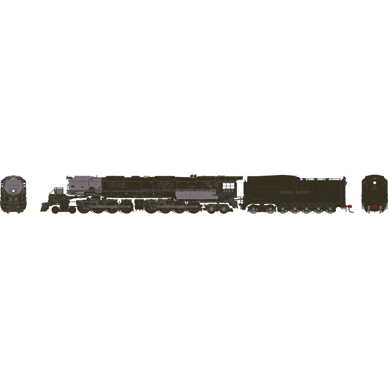 N GEN 4-8-8-4 'Big Boy' Locomotive w/DCC & Sound, Primed For Grime UP #4003